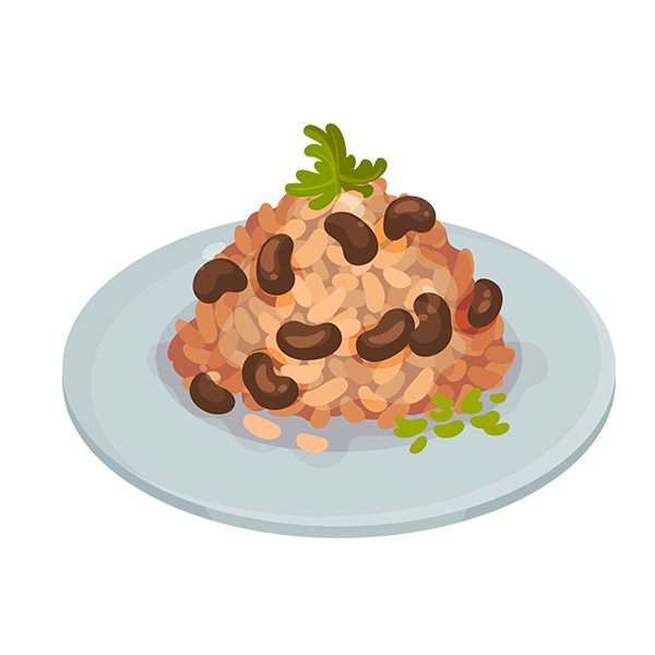 rice and beans